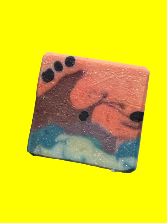 Shower watermelon cold processed Soap