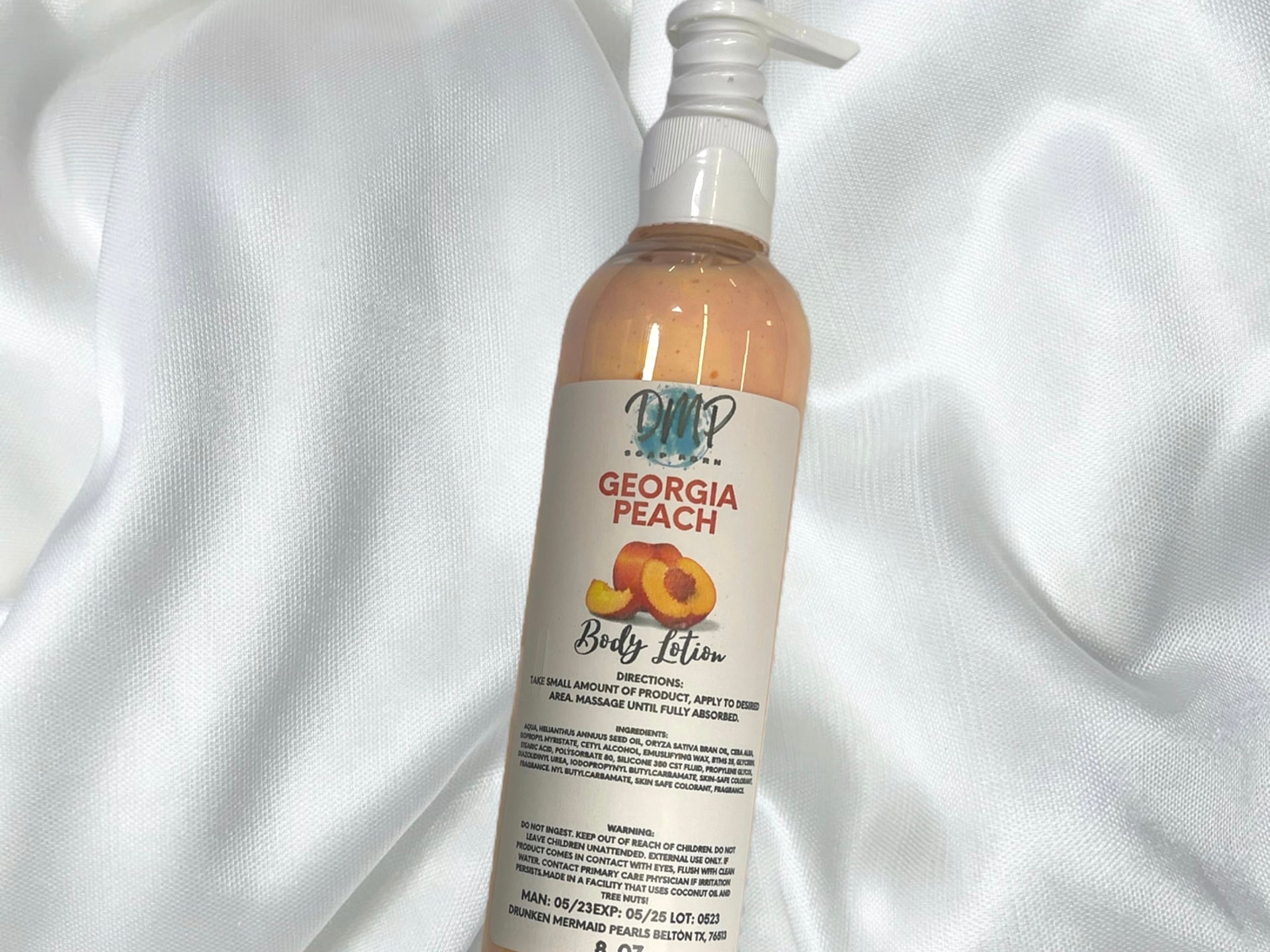 Georgia Peaches Body Lotion – Drunken Mermaid Pearls